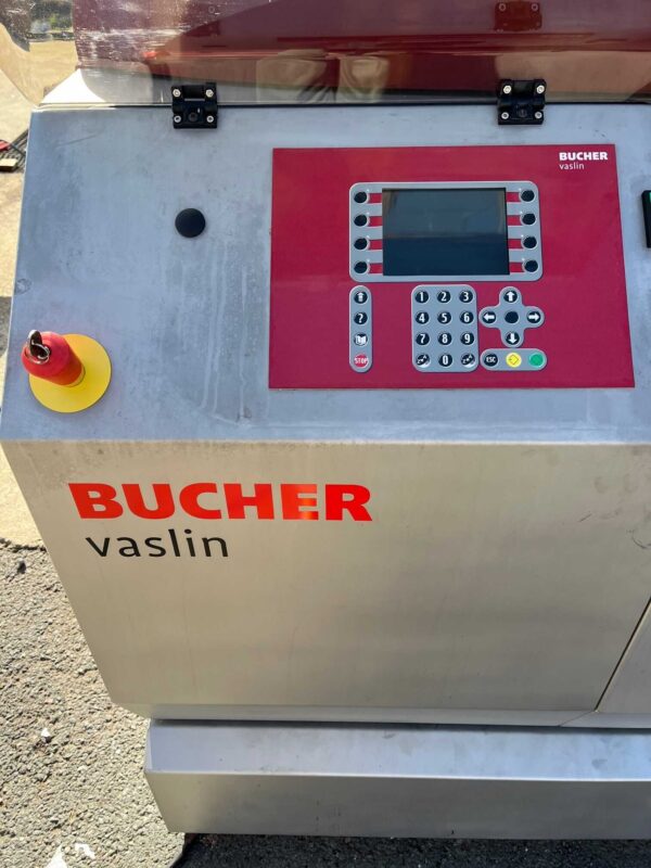 Pressoir pneumatique bucher xplus 62 + redler + passerelle d'occasion_2