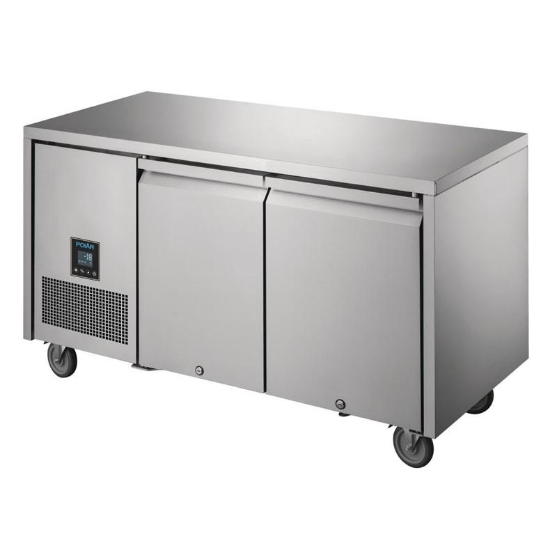 Table réfrigérée négative 2 portes Polar Serie U Premium 267L UA006 Polar_2
