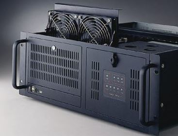 Rack 4U silencieux - Accès façade avant sécurisé avec alarme sonore et visuelle - Advantech ACP-4000BP-00F_2