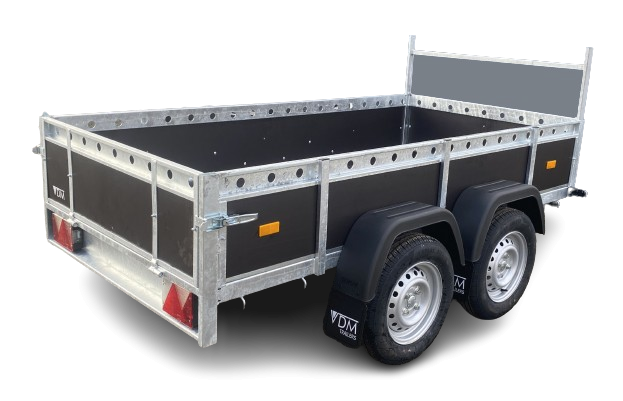Remorque bagagère non freinée - 2,58 X 1,30 M - VDM HOLZ 258/2_2