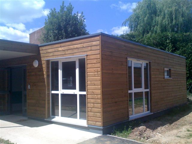 Construction modulaire pour réfectoire et espaces éducatifs