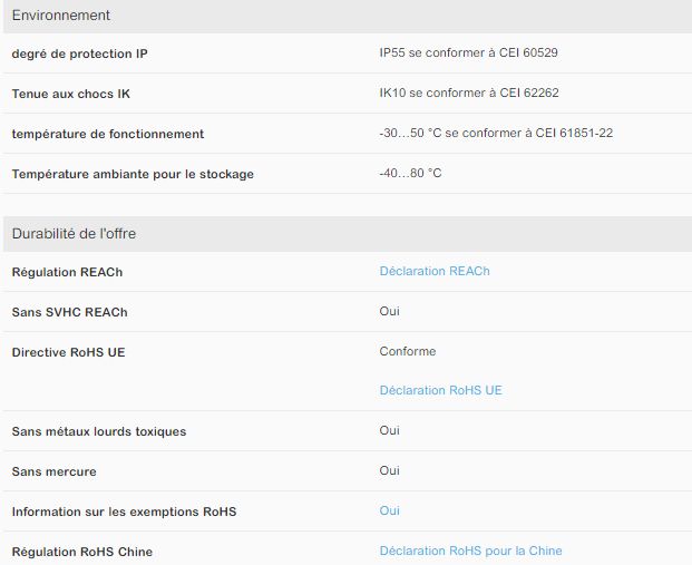 Evc1s22p4e4erfm evlink city bornes de recharge pour voiture electrique - schneider - 22kw - 2xt2s tri 32a_2