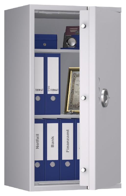 Coffre-fort FORMAT Lyra 5 Classe 0 - Anti-effraction certifié EN 1143-1 - Serrure à clé (standard) / Gris clair RAL 7035_2