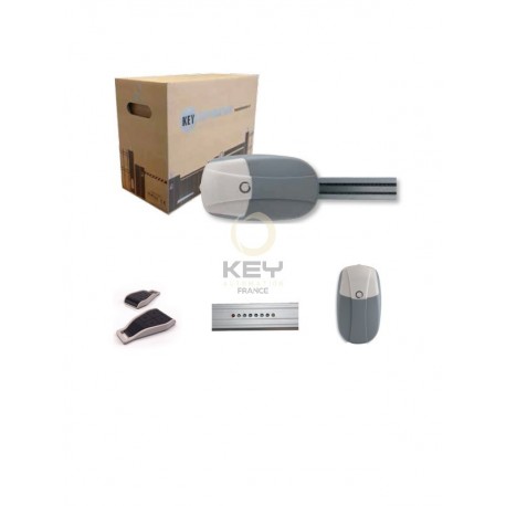 Kit motorisation pour porte de garage kvip7uer / pour porte sectionnelle / avec bouton-poussoir / télécommande / maximum 10 m2_0