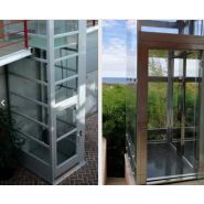 Ascenseur électrique extérieur sur mesure - cabine résistante aux intempéries - vitesse 0.15 m/s_2