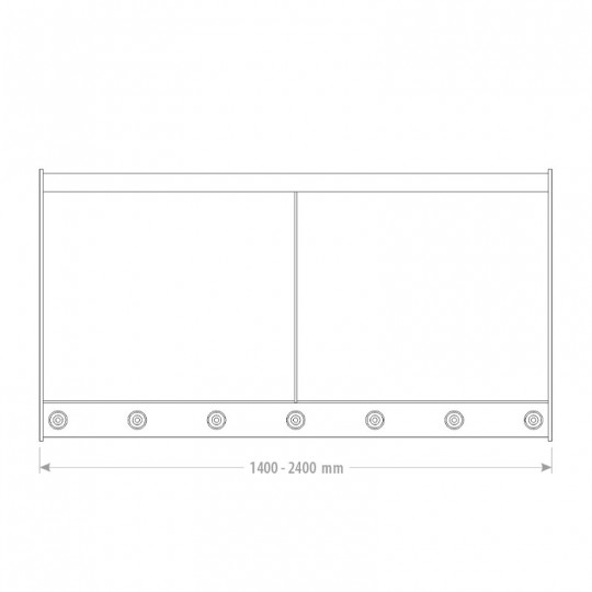 Fourche à fumier - STANDARD - Dents forgées ultra résistantes - Fond renforcé - Attelage Euro adaptable_2