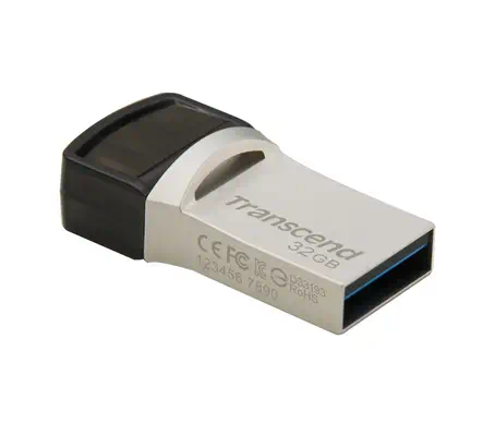 Transcend JetFlash 890 32GB lecteur USB flash 32 Go USB Type-A / USB Type-C 3.2 Gen 1 (3.1 Gen 1) No_2