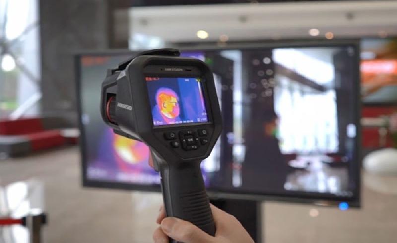 DIS-THERMO-21B - Caméra thermique portable 160x120 px pour température corporelle et détection de fièvre_2