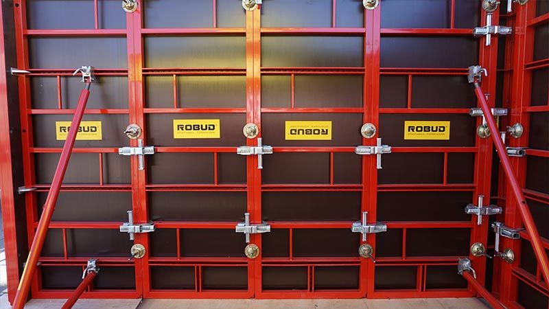 Coffrage pour mur en béton - robud - 70 kn/m2_2