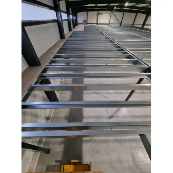 Mezzanine industrielle autoporteuse sur mesure - capacité 350 kg/m²_2
