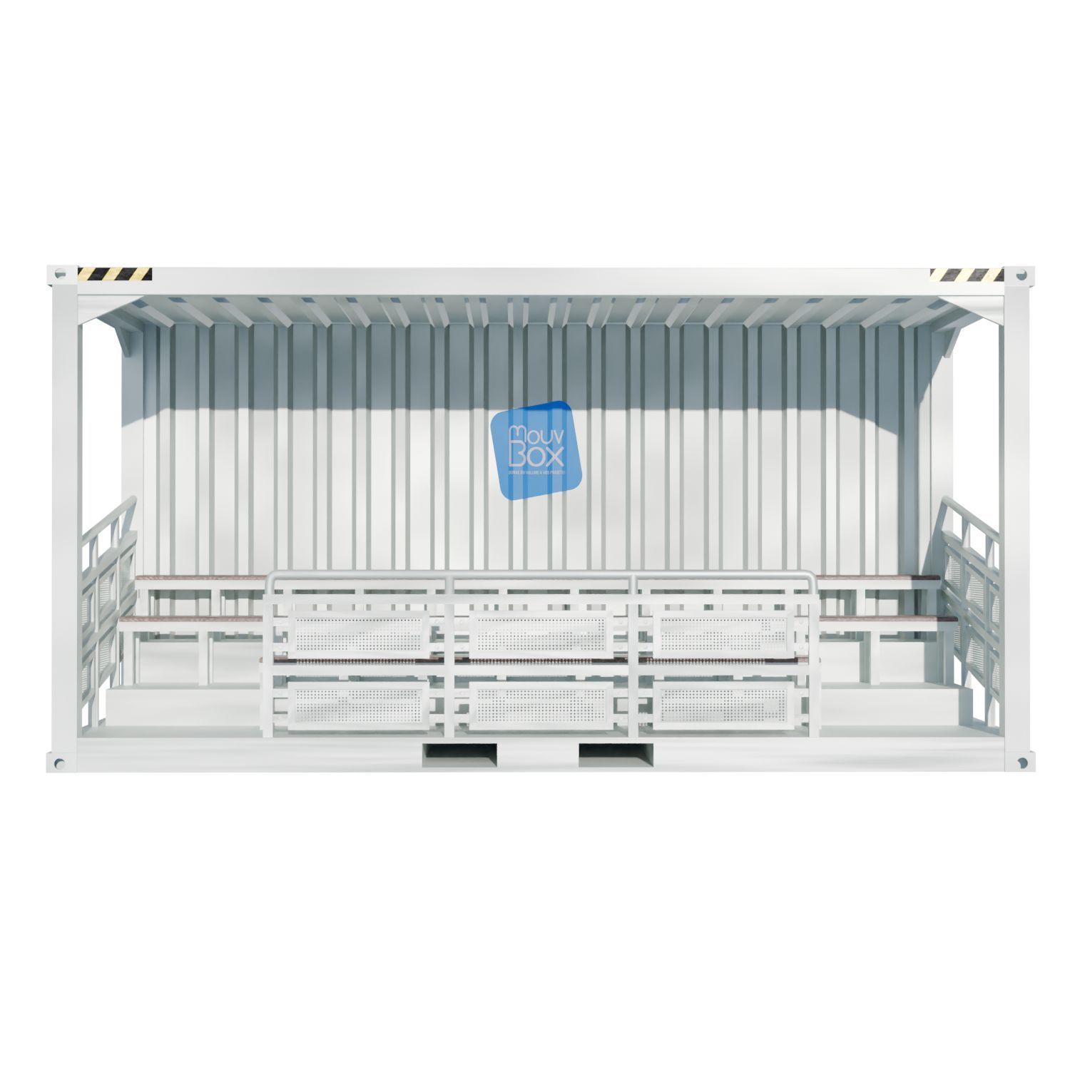 Structure container pour spectacles et événements