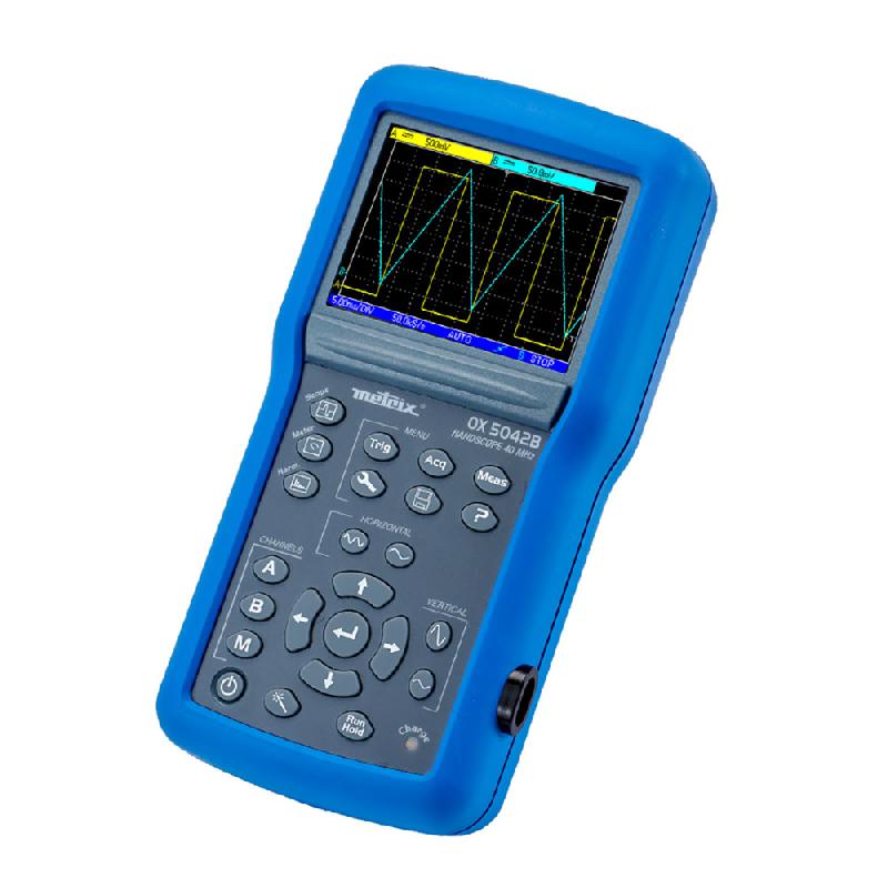 OX5042B - Oscilloscope numérique portable 40 MHz - 2 voies - Écran 3.5'' - Entrées flottantes - 600 V CAT III - IP54_2