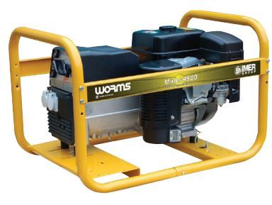 Groupe électrogène mixte 4500 - Worms - 50Hz - Monophasé avec régulation par condensateur_2