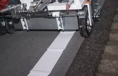 2K50 - Machine de marquage routier Hofmann - Largeurs de lignes standards de 10 à 50 cm - Moteur Honda 2,6 kW_2