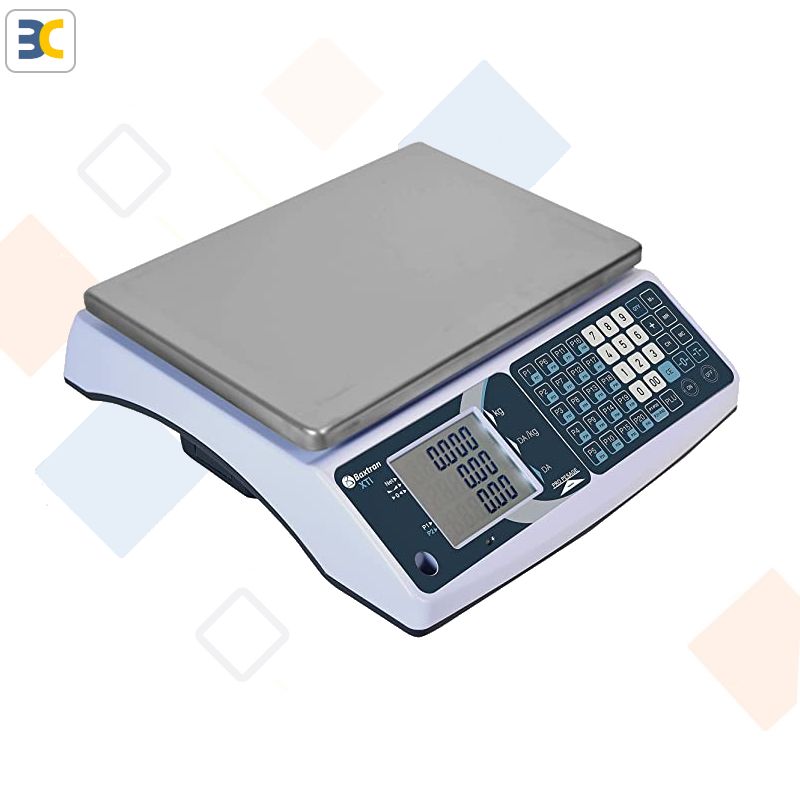 Balance de commerce Poids-Prix XTI Baxtran 6/15kg - Portée 2/5g - Disponible avec ou sans colonne_2