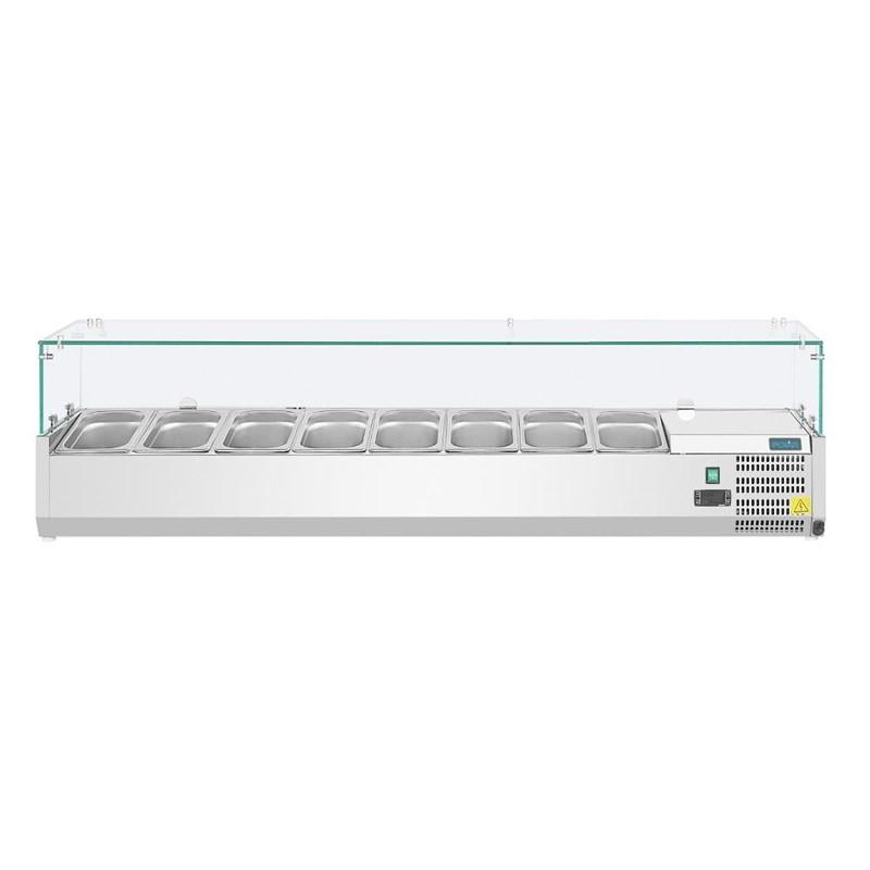 Saladette réfrigérée 8 bacs GN 1/3 Série G GD877 Polar_2