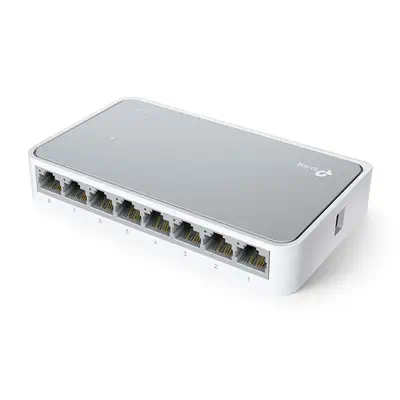 TP-Link TL-SF1008D Non-géré Fast Ethernet (10/100) Blanc_2
