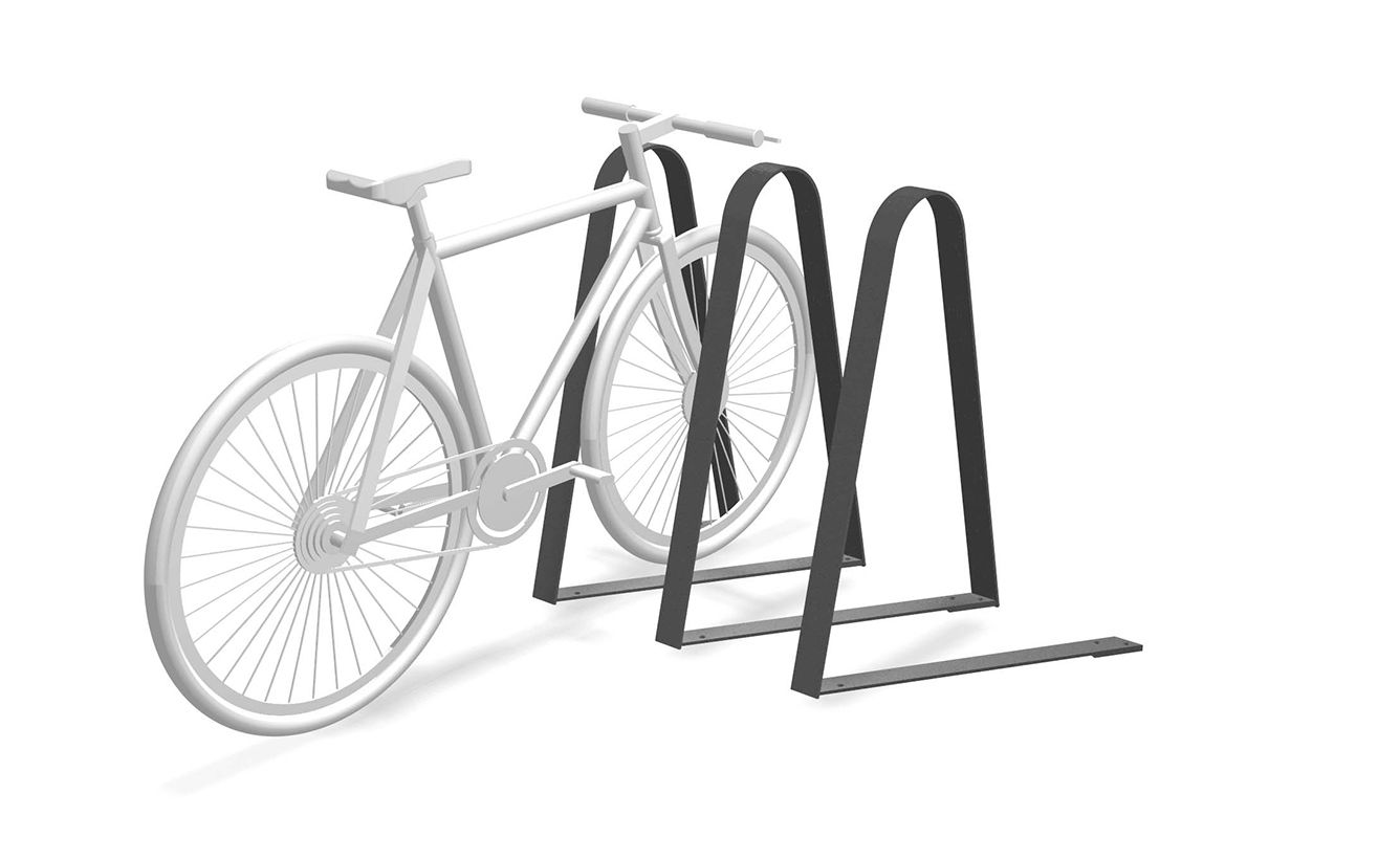 Triângulo parking à vélos - Larusdesign - acier - 1 à 4 modules disponibles_2
