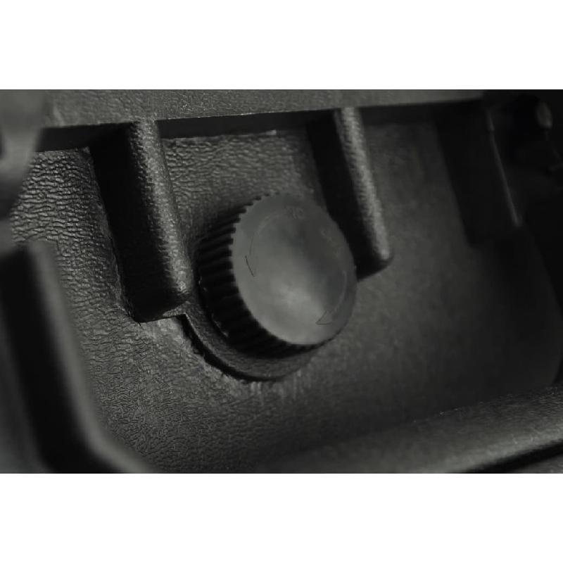 Vidaxl mallette de transport robuste noir avec mousse 35 litres 140173_2