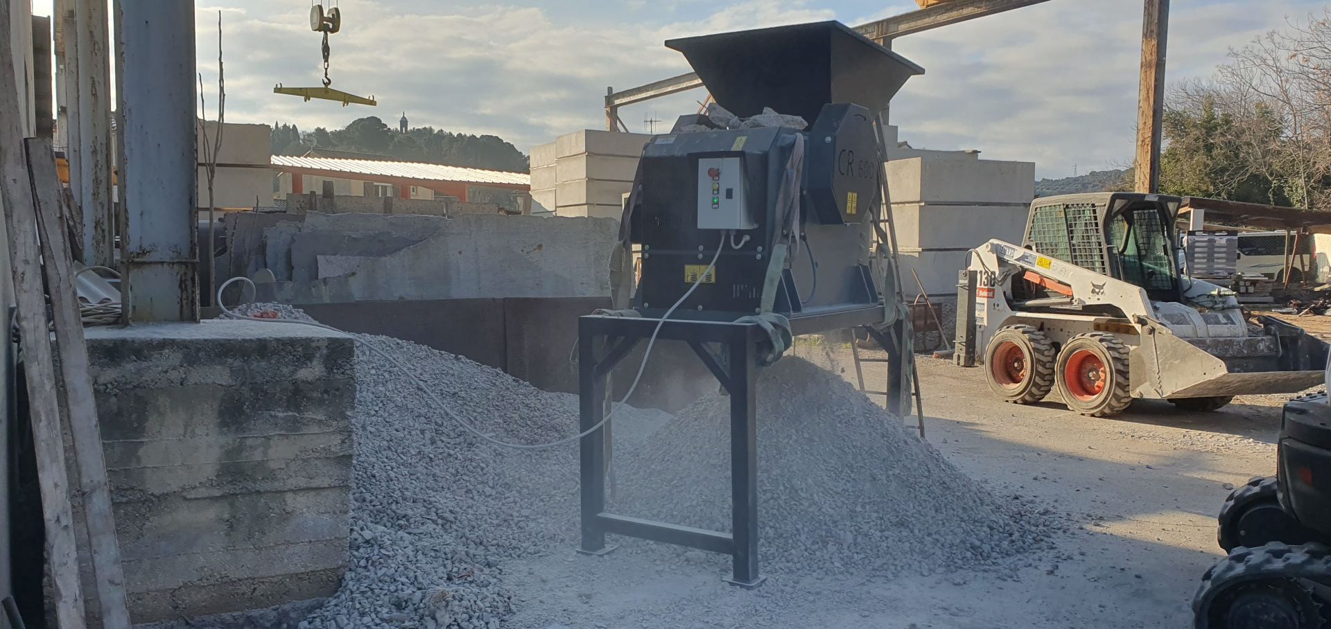 Mini concasseur à mâchoires pour BTP_2