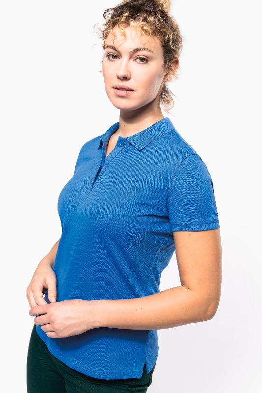 Polo piqué Bio180 femme - 100% coton biologique - Réf: K2026 - Kariban_2