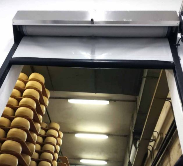 Porte à enroulement rapide RolliZip - auto-réparable pour environnements assainis - Food & Pharma_2