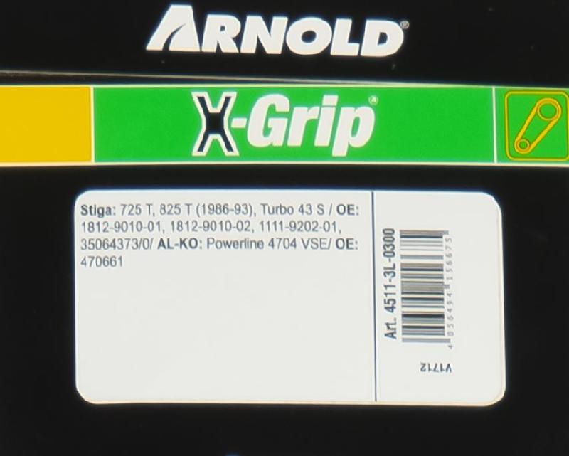 Courroie trapézoïdale X-Grip V - type 3L300_2