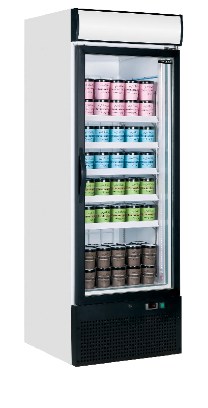 Congélateur vertical vitré NF2500G (515 / 412 L) Blanc TEFCOLD_2