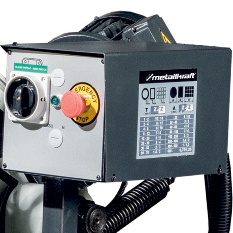 Scie à ruban Metallkraft BMBS 220 x 250 H-G - hydraulique - coupe angulaire de métaux jusqu'à +60°_2