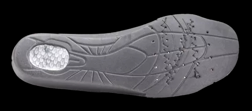 Chaussures de sécurité Basse Cuir velours Anthracite S1P - Référence : 9KYA150_2