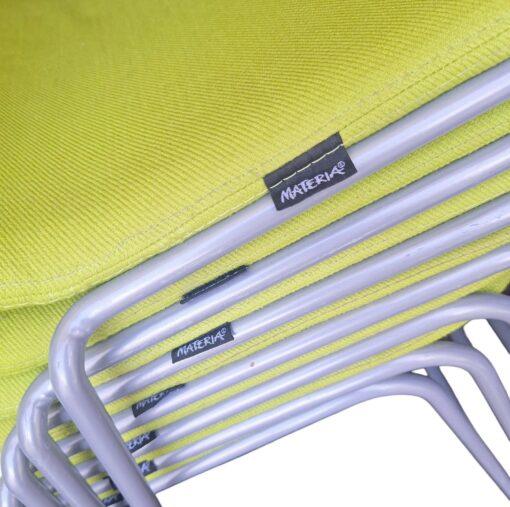 Tabouret haut Neo Lite - Materia d'occasion - Design moderne et empilable avec repose pied_2