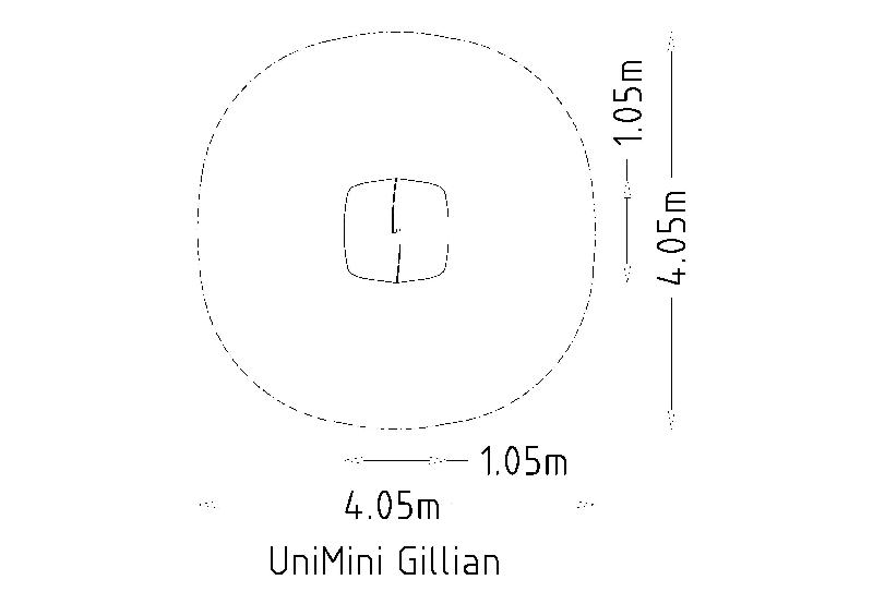 Maisonnette de jeu Unimini Gillian réf-8047320 - Hags - Dimensions compactes et adaptée aux enfants de 1 à 5 ans_2