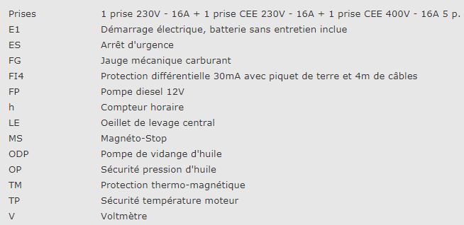 New boy EPS83TDE - 951010813 - Groupe électrogène industriel Europower - 3000 TPM, 50 Hz, 4 temps - 8 kVA max, 7 kVA continu_2
