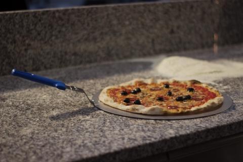 Plateau à pizza  Ø32 cm en aluminium GI-METAL_2
