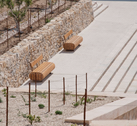 Banc public en bois - Migration S - Design par Agence APS_2
