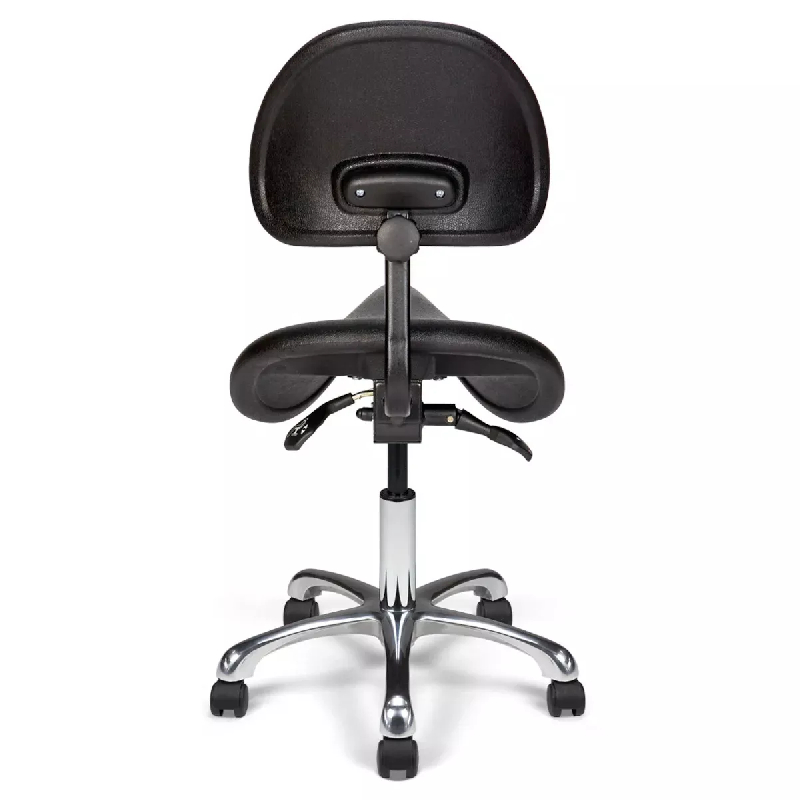 Tabouret technique sur roulettes pour sol dur So Spezia - Longueur vérin 37.5 cm avec base 64 cm, Sans_2