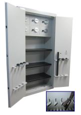 Armoire Forte de Sécurité Série AFS - Protection Acier, Serrure à Clé, Options Disponibles_2