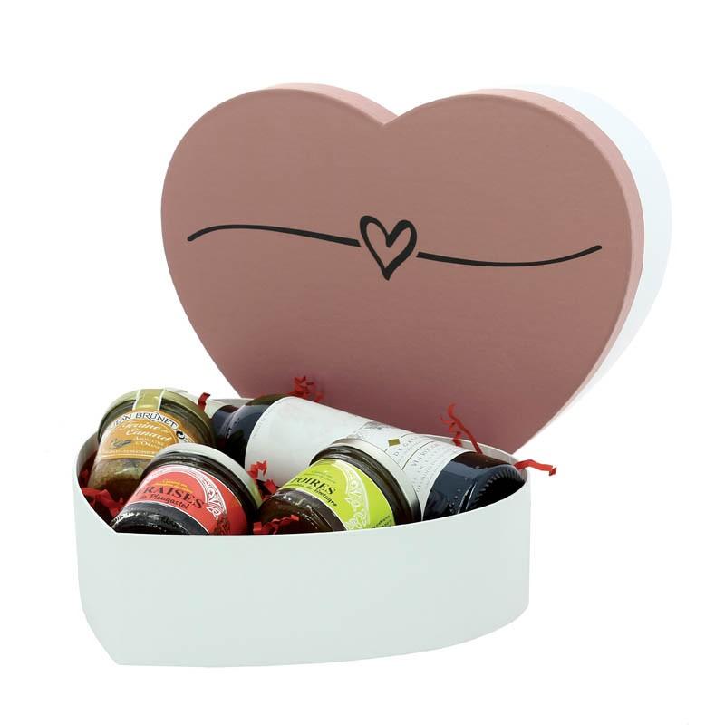 Boite carton coeur jeu de 2 -_2