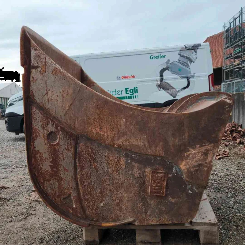 Godet de talutage Egli EHL 280-1600 HD - OilQuick OQ 70 - Largeur 1600 mm - Capacité 1370 l_2