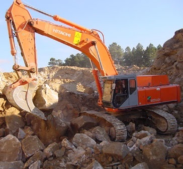 Godet en acier moulé pour pelles de 13 à 65 tonnes