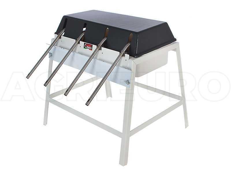 Remplisseuse manuelle à 4 robinets avec becs inox et réservoir en plastique - grifo_2