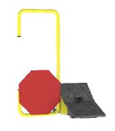 Cale de roue durable - facile à installer - utilisable pour tous types de véhicules - 4 modèles disponibles_2