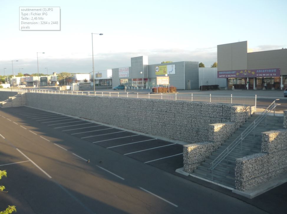 Mur de soutènement en Gabion STONEBOX_2