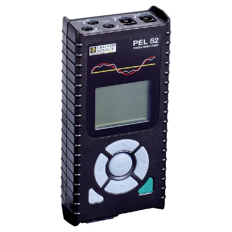 Enregistreur de puissances et d'énergies PEL52 - 2 voies pour installations monophasées et biphasées - Référence P01157167 - Compact et auto-alimenté_2
