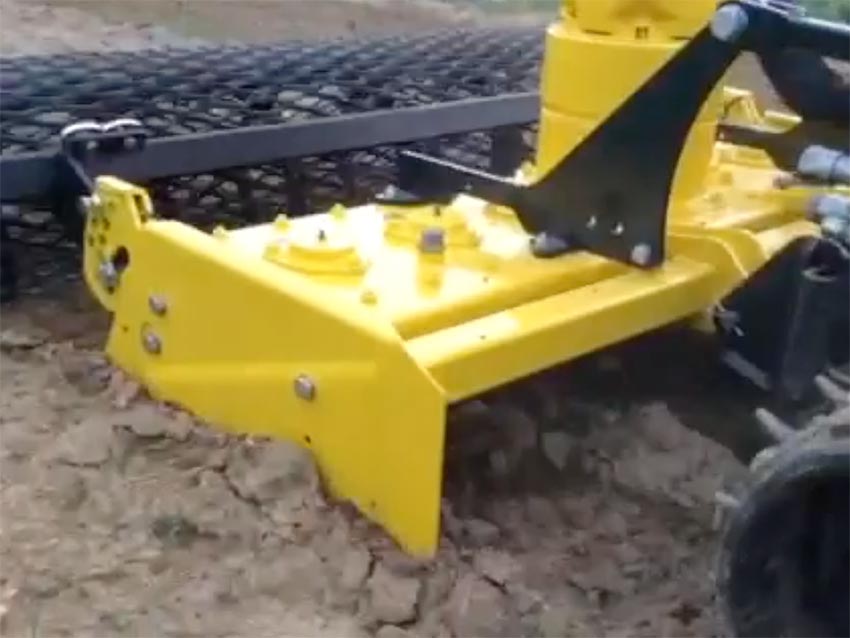 Robogreen - Herse rotative 250 kg - Largeur de travail 150 cm - Rotor 2 couteaux_2