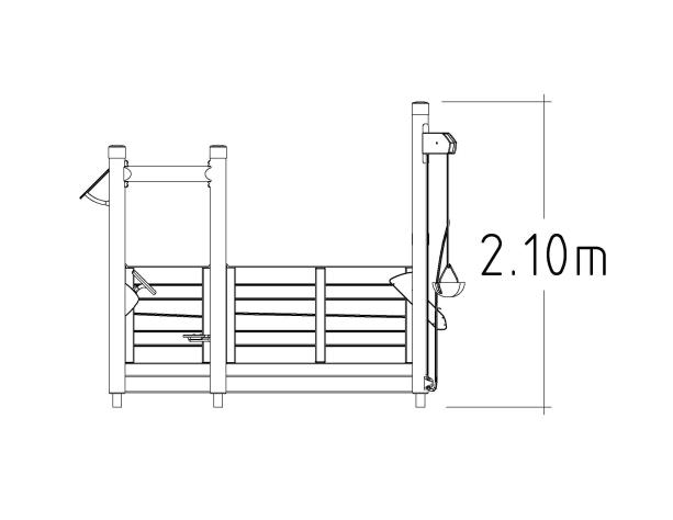 Structure multi-jeux inclusive 3 à 12 ans - UniPlay Larry - 8094072 - Hags - Thème camion_2