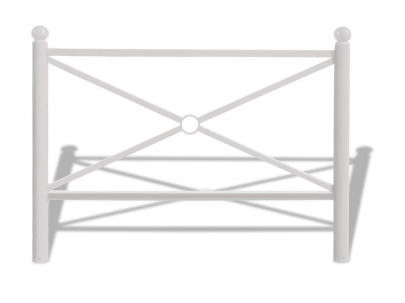 Barrière urbaine BAR3503A - Urban'NT - en acier avec potelets Ø76 mm et main courante en tube 40x40 mm_2