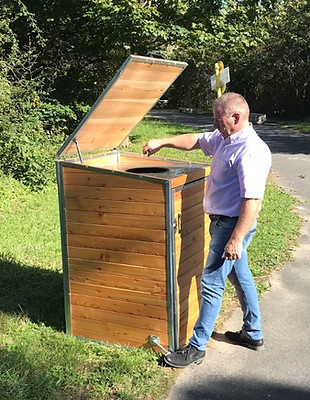 Cache-bacs pour bacs roulants de 120 L à 240 L -  EKUREUIL_2