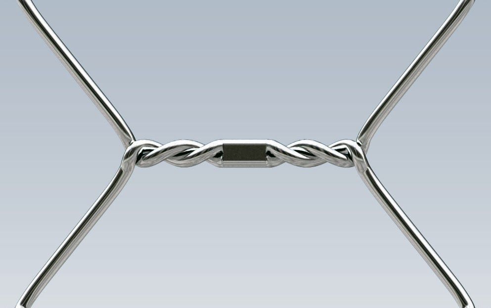 Trefort - clôture grillagée - rouleaux 50 m - Cavatorta - triple torsion, galvanisé_2