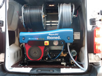 Aquajet RIONED - Hydrocureuse sur cadre compact pour nettoyage des égouts jusqu'à 350 mm_2